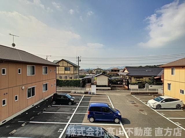 直方市大字上頓野のアパートの展望