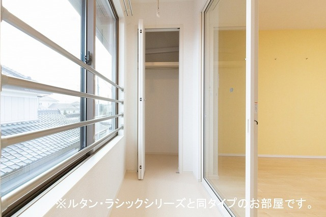 ヒルズ山王林のバルコニー