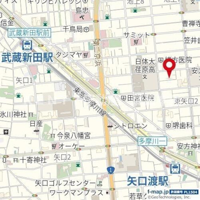 【地図】 | Ｃスクエア矢口