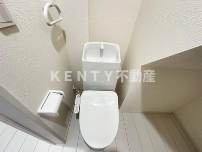 【トイレ】 | Ｃスクエア矢口 | 落ち着いたトイレです