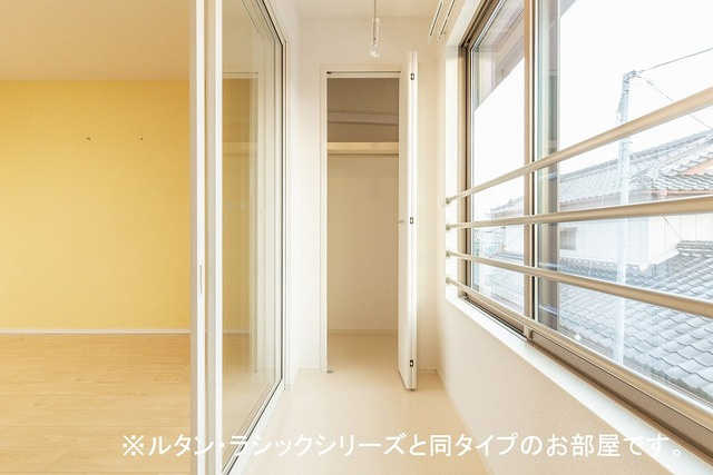 ヒルズ山王林のバルコニー