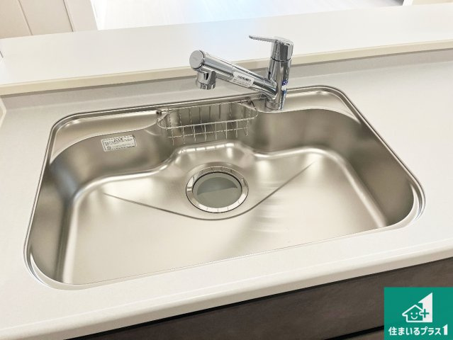 西脇市小坂町　第5期　新築一戸建ての設備|広々としたシンクで食器洗いも楽々！