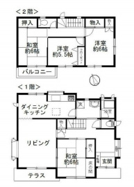 鴻巣市ひばり野1丁目　中古一戸建て
