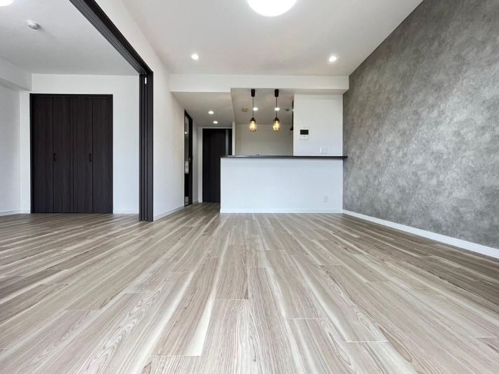 仲介手数料無料　フラッツ西所沢の居間・リビング