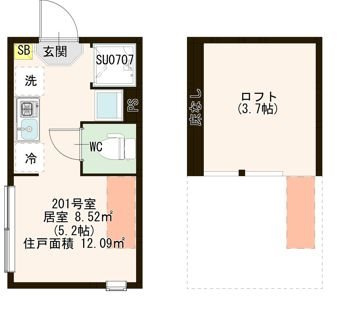 【間取り】 | ハーモニーテラス富士見台Ⅲ