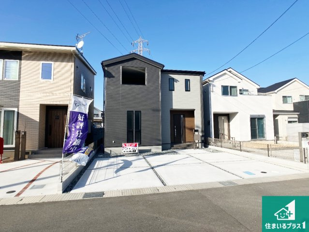 西脇市小坂町　第5期　新築一戸建ての外観|お客様に長く安心して住んでいだだける事にこだわった家づくり！住んでからのアフターサービスにもしっかりと取り組んでいます！