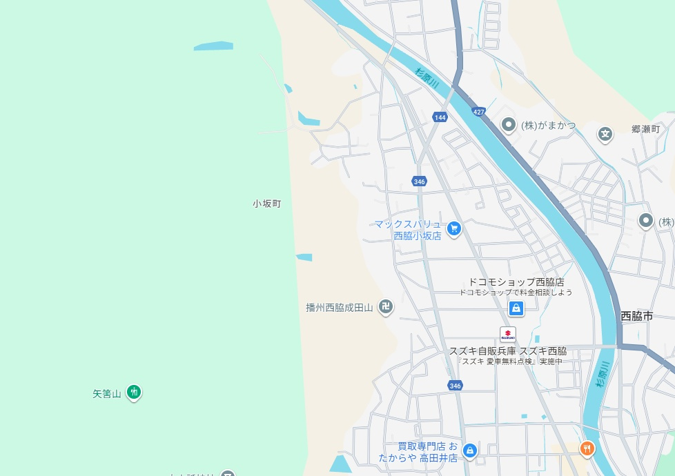 西脇市小坂町　第5期　新築一戸建ての地図