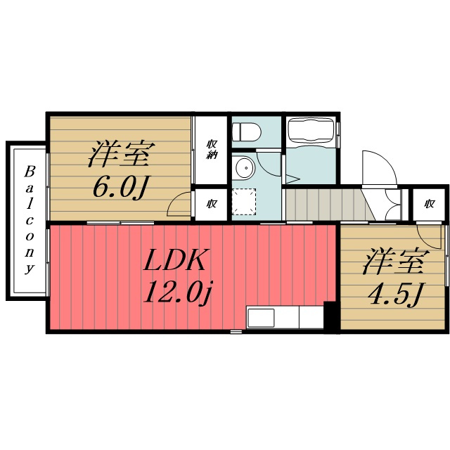 【間取り】 | ファーストヴューラ　八番館