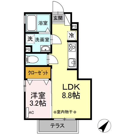 サンヒルズ・Σの間取り