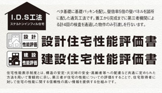 【構造・工法・仕様】 | 【仲介手数料無料！！】府中市紅葉丘１丁目　新築戸建て（全1棟）1号棟　5480万円