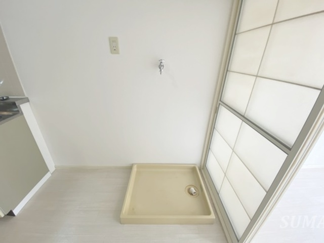 ベアパレス　B棟の洗面所|洗濯機置き場☆