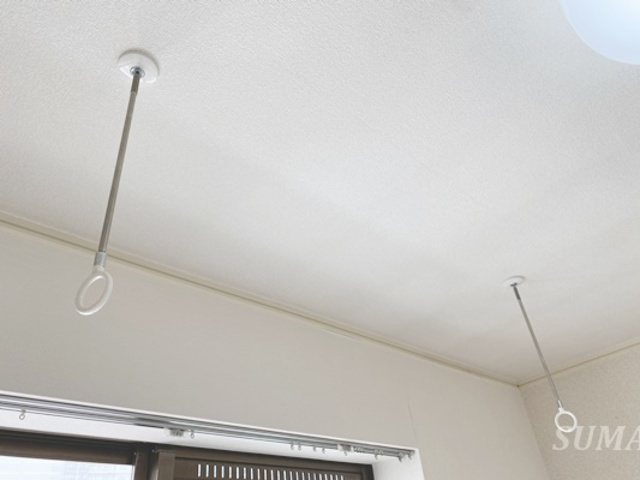 ベアパレス　B棟の設備|室内物干し☆