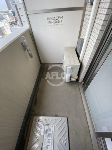 ユーレジデンス淀屋橋のバルコニー|ユーレジデンス淀屋橋　バルコニー