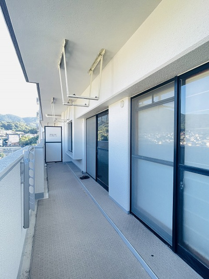 【バルコニー】 |  ロワールマンション篠栗３