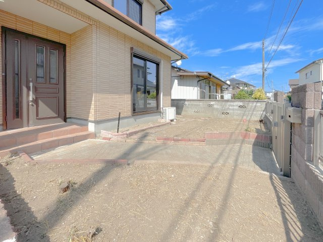 日立市東大沼町2丁目　中古戸建の庭