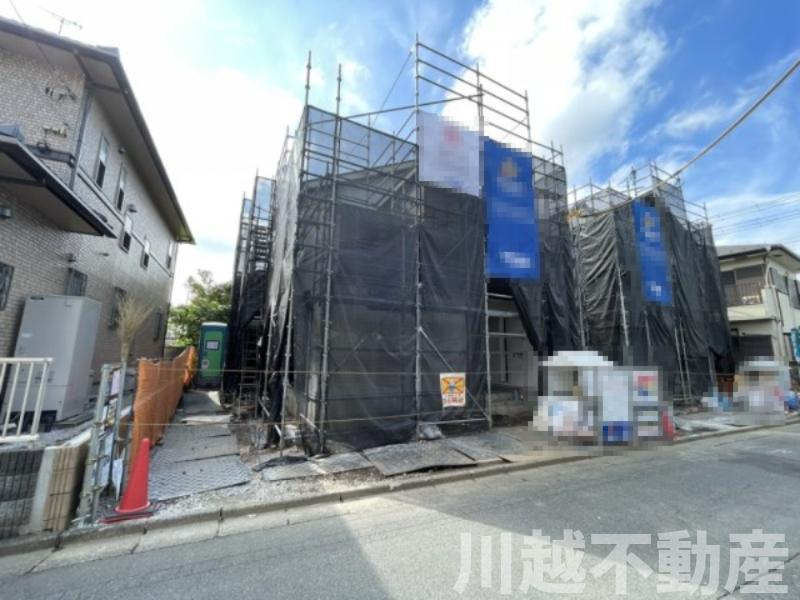 川越市砂新田１丁目 ３期 全２棟　２号棟の外観|建築中