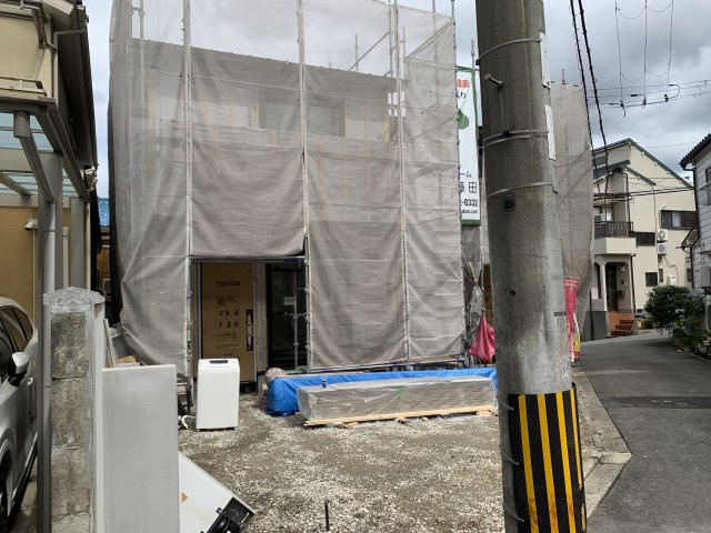 京都市北区大宮一ノ井町　新築一戸建の外観