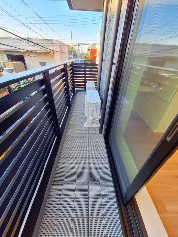 （仮称）川口市弥平メゾンのバルコニー