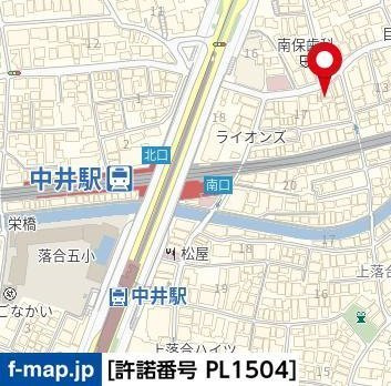 【地図】 | ミルフォード中井