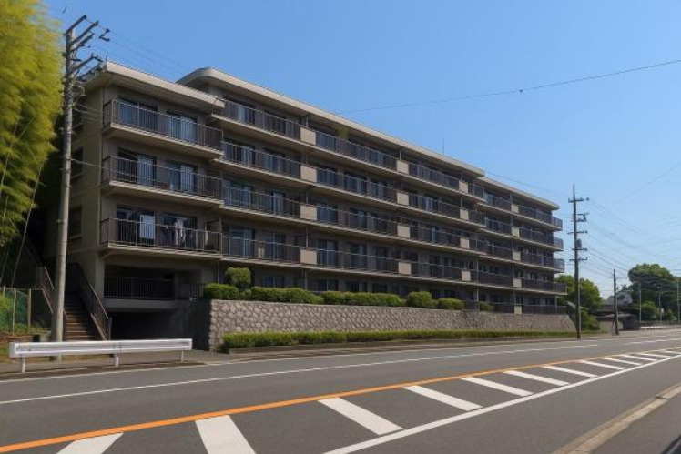 桃山ガーデンハイツの外観