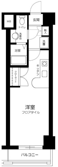【間取り】 | カーサ大井町