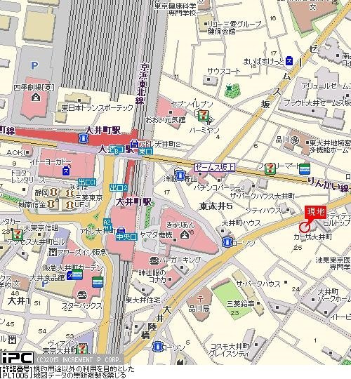 【地図】 | カーサ大井町