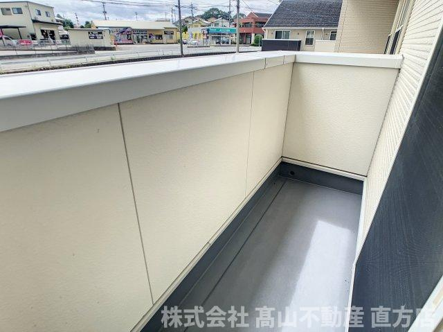 メゾン下境Ｂのバルコニー