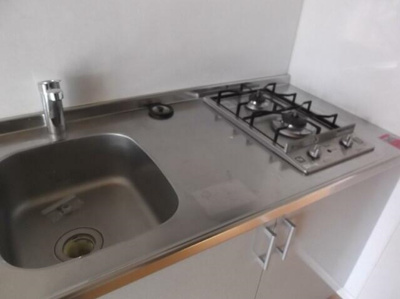 【キッチン】 | コンフォートⅡ | 2口ガスキッチン。