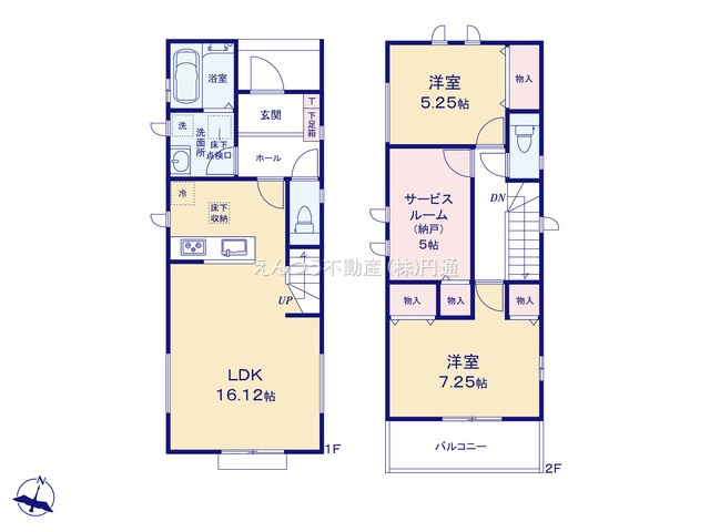 ハートフルタウン天子田6期の間取り