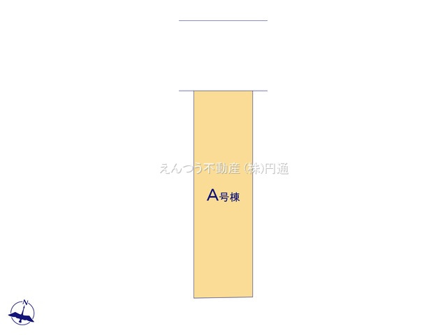 ハートフルタウン天子田6期の区画図