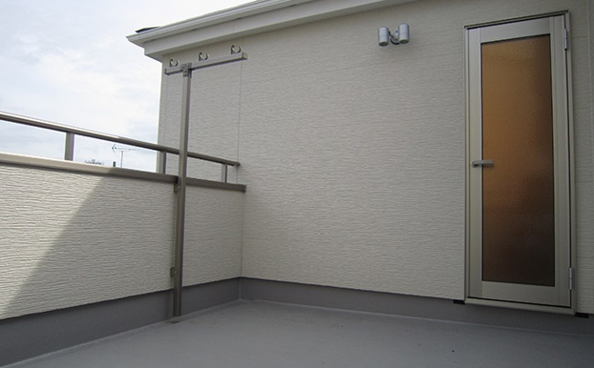 【バルコニー】 | 船橋市海神５丁目第１１期 | 建築施工例