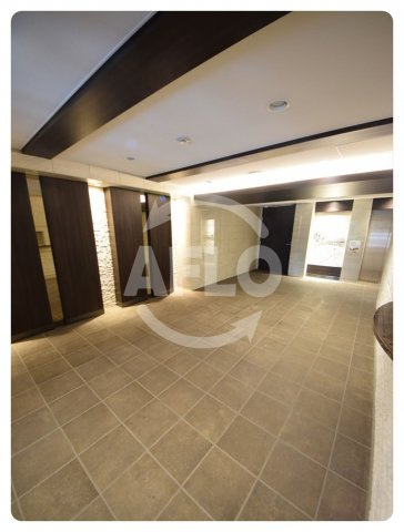 プレサンス谷町キャトルのロビー|プレサンス谷町キャトル　ロビー