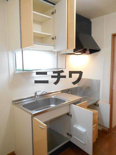 メゾン・ド・エスポワールのその他|★キッチン上下収納★