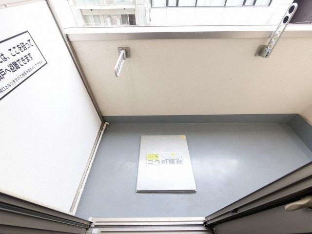 みおつくし江戸堀のバルコニー