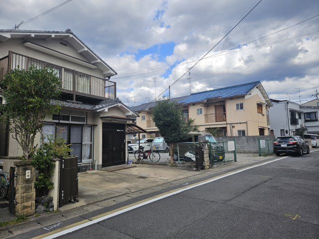 京都市右京区太秦西野町の売地の外観|前面道路約６ｍ