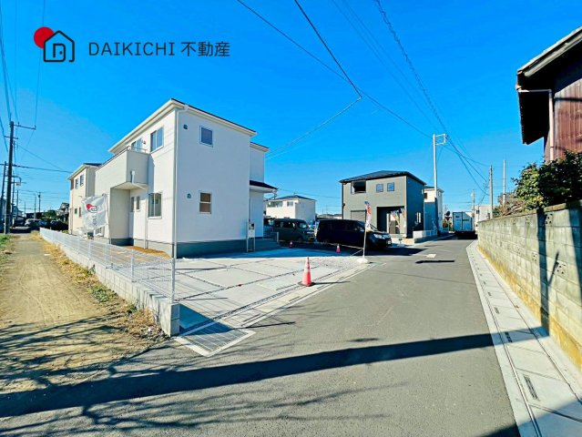 【前面道路含む現地写真】 | 鴻巣松原　Livele Garden.S　新築戸建　全7棟　4号棟