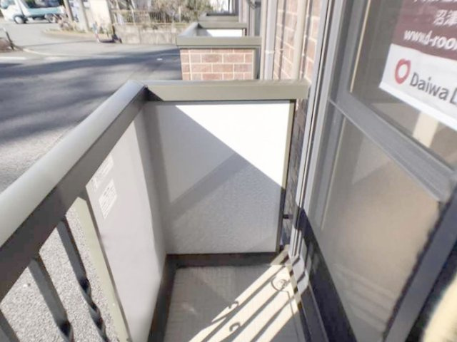 サンガーデンのバルコニー