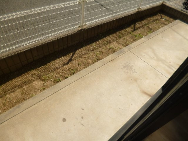 ロイヤルガーデンCのバルコニー