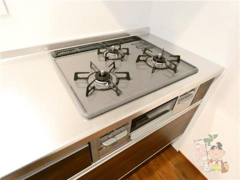 グランキューブ中井の設備|ガスコンロ
