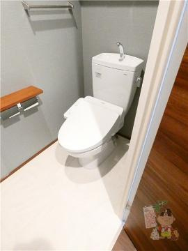 グランキューブ中井のトイレ|シャワー付トイレ