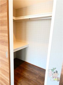 グランキューブ中井の収納|ウォークインクローゼット