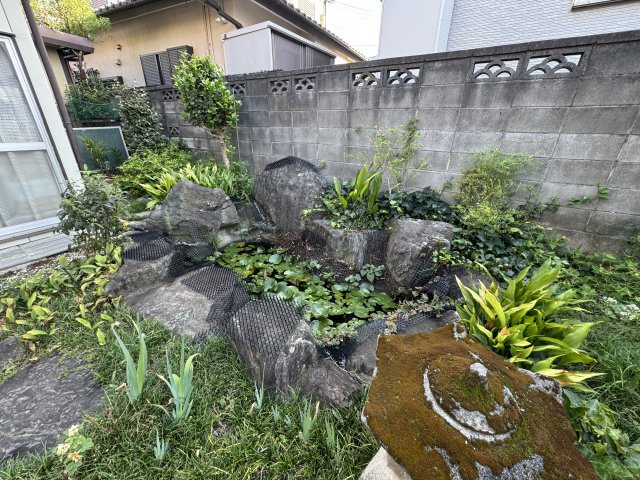 -三丁目不動産-深谷市東方　中古戸建の庭