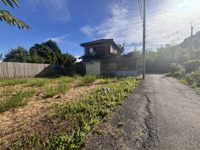 【前面道路含む現地写真】 | 高島市今津町梅原1162-27　売土地