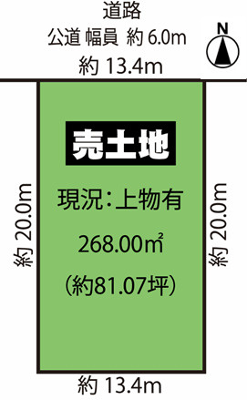 【土地図】 | 藤沢台6丁目 土地