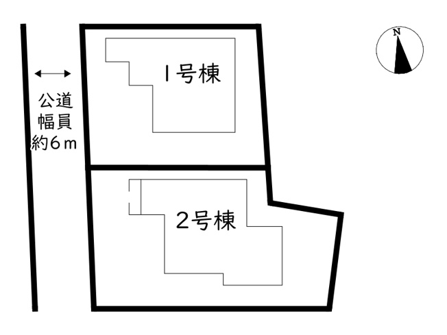 【区画図】 | 姫路市奥山4期／全3棟
