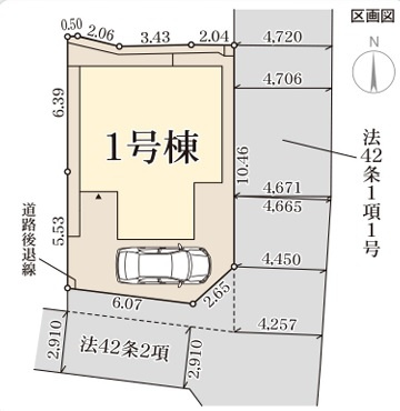 【区画図】 | リーブルガーデン豊中市桜の町６期 | 区画図