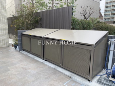 【その他共用部分】 | パトリア松蔭 | 敷地内には便利なゴミ置き場がございます♪