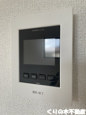 【セキュリティ】 | クラール東村　Ｄ | モニター付きインターホン