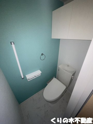 【トイレ】 | クラール東村　Ｄ | 清潔感のあるトイレです