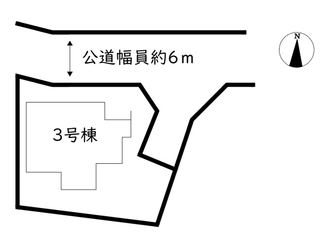【区画図】 | 姫路市奥山4期／全3棟
